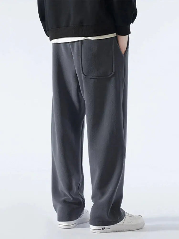 Winter Thick Fleece Warm Sweatpants