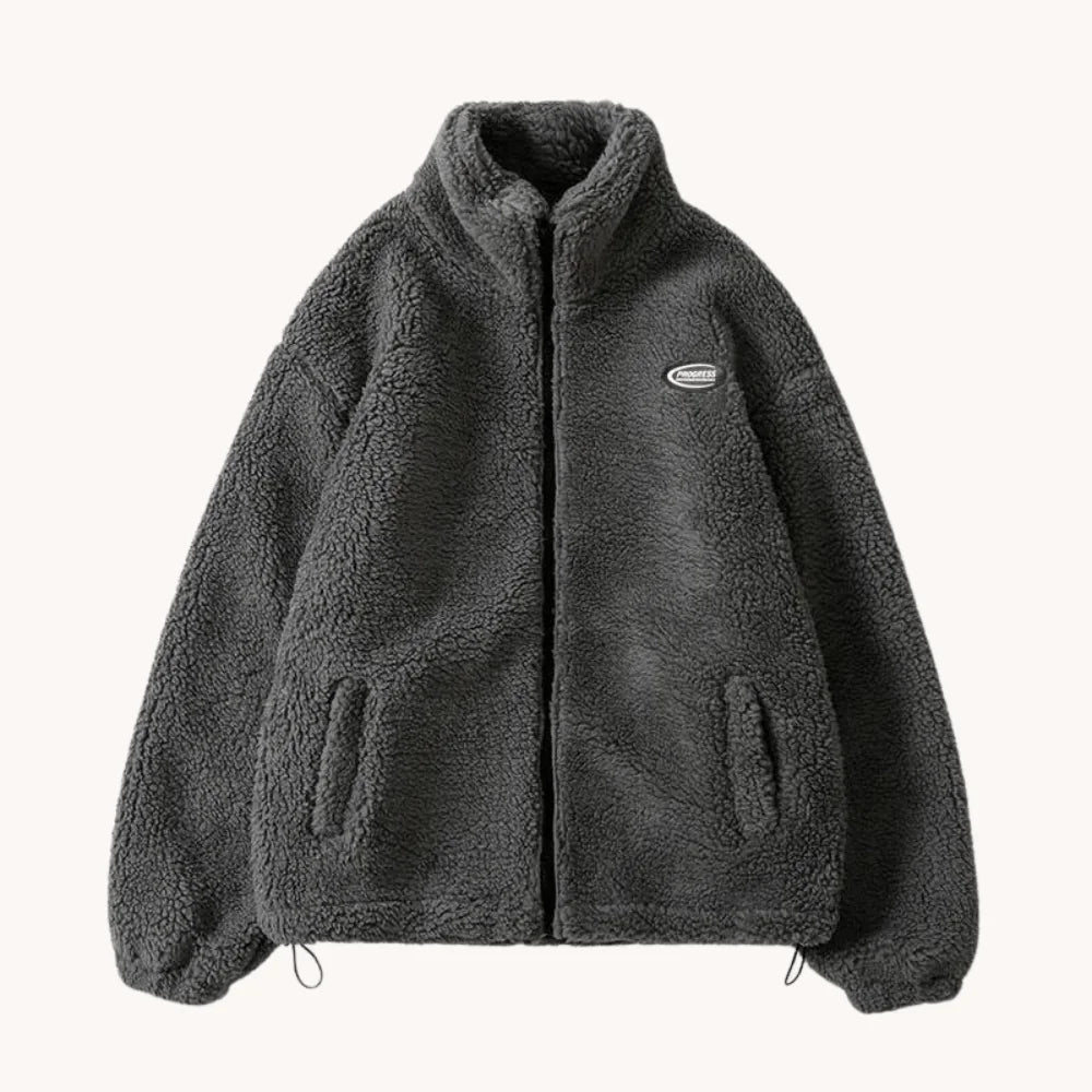 Winter Fleece Zip-Up Jacket